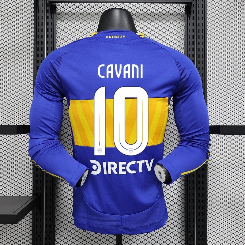 24-25 BOCA JUNIORS HOME LONG SLEEVE PLAYER VERSION