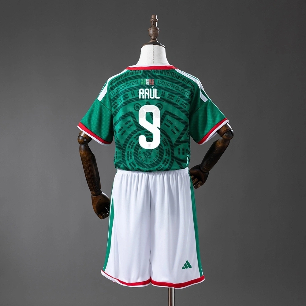 2026 MEXICO WORLD CUP HOME MEN AND KIDS KIT