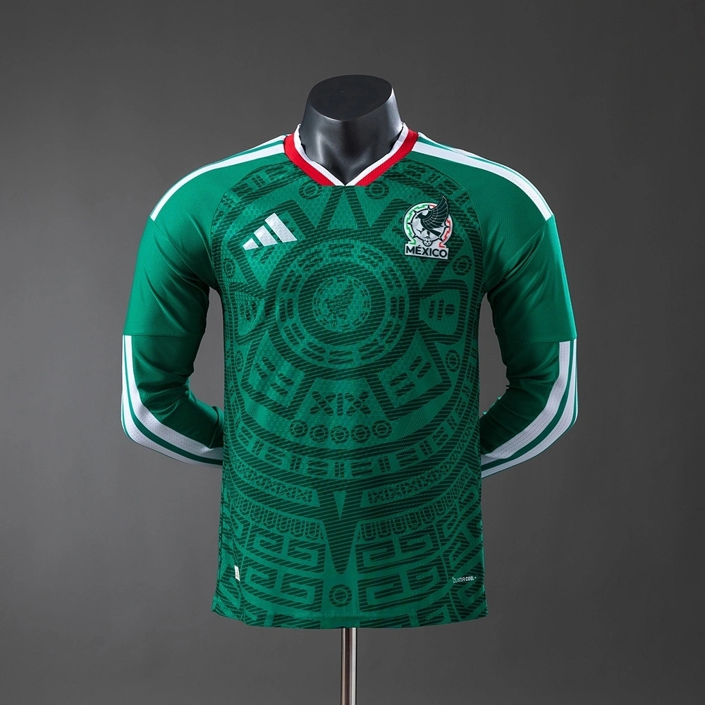2026 MEXICO WORLD CUP HOME LONG SLEEVE (PLAYER VERSION)