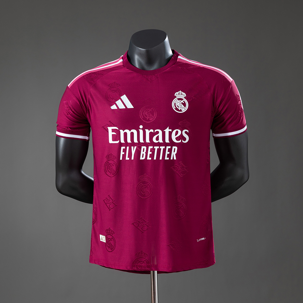REAL MADRID 26/27 SPECIAL EDITION PLAYER VERSION - MAROON JERSEY