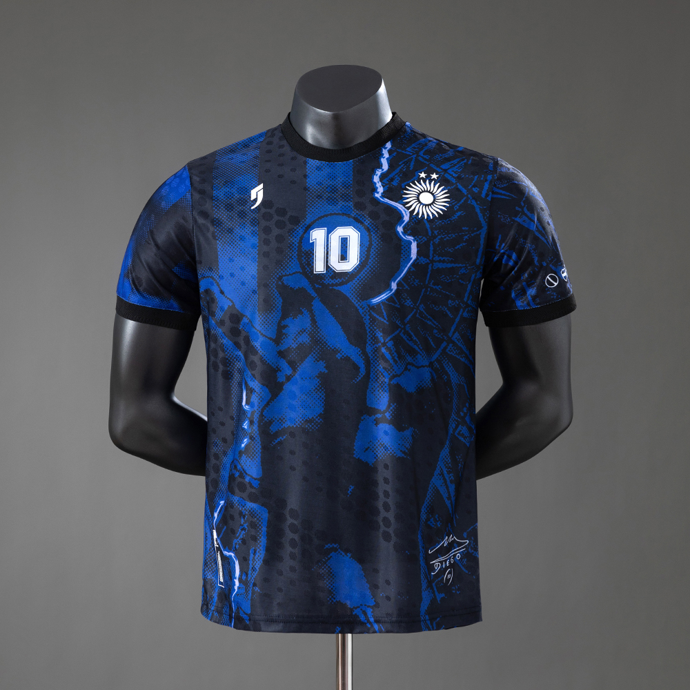 ARGENTINA MARADONA #10 SPECIAL EDITION-BLUE PLAYER VERSION JERSEY