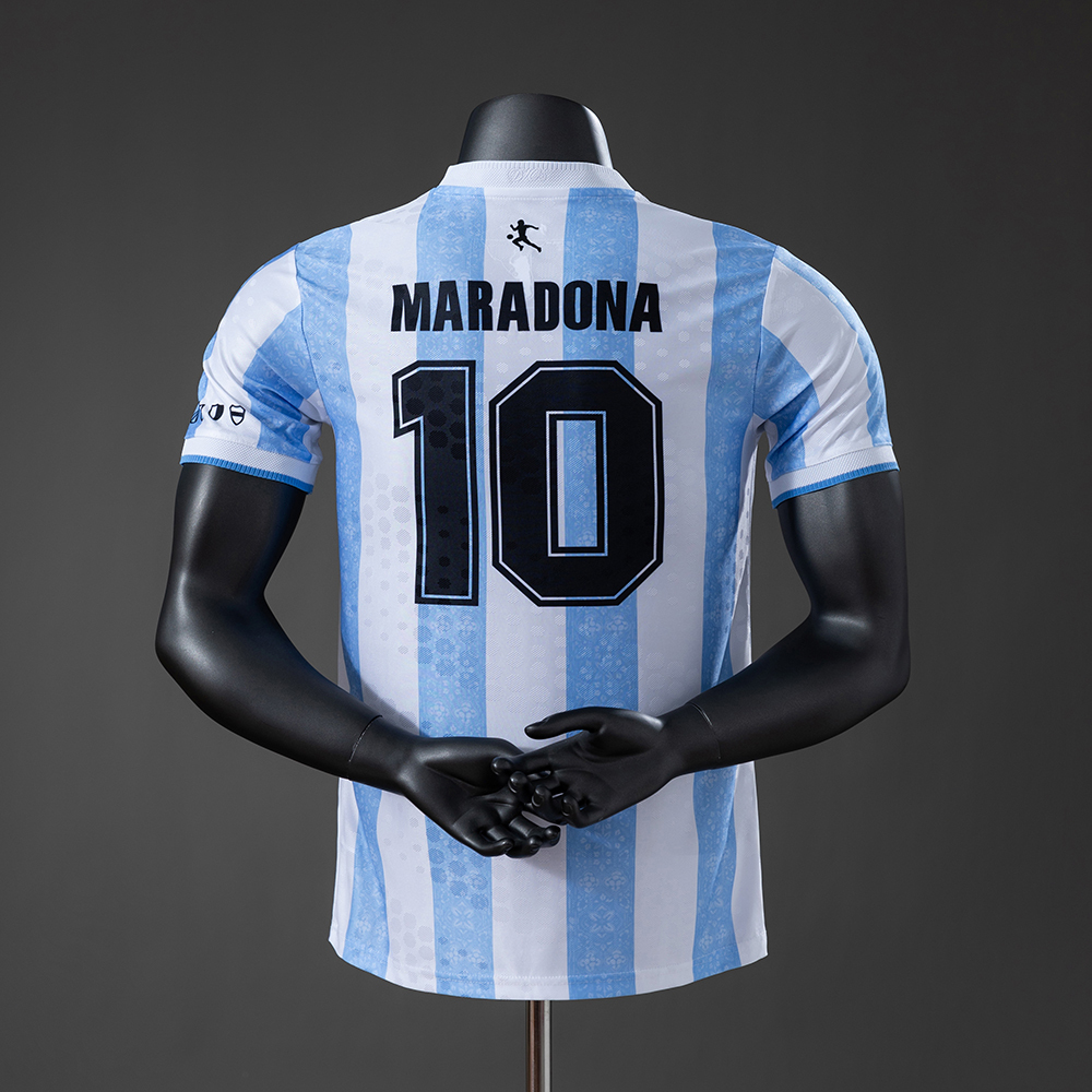ARGENTINA MARADONA #10 SPECIAL EDITION PLAYER VERSION JERSEY
