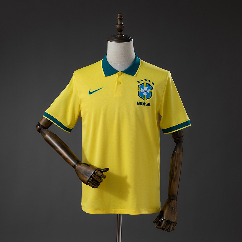 BRAZIL 2026 POLO SHIRT   (FAN VERSION)