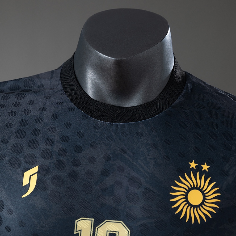 ARGENTINA MARADONA #10 SPECIAL EDITION-BLACK PLAYER VERSION JERSEY