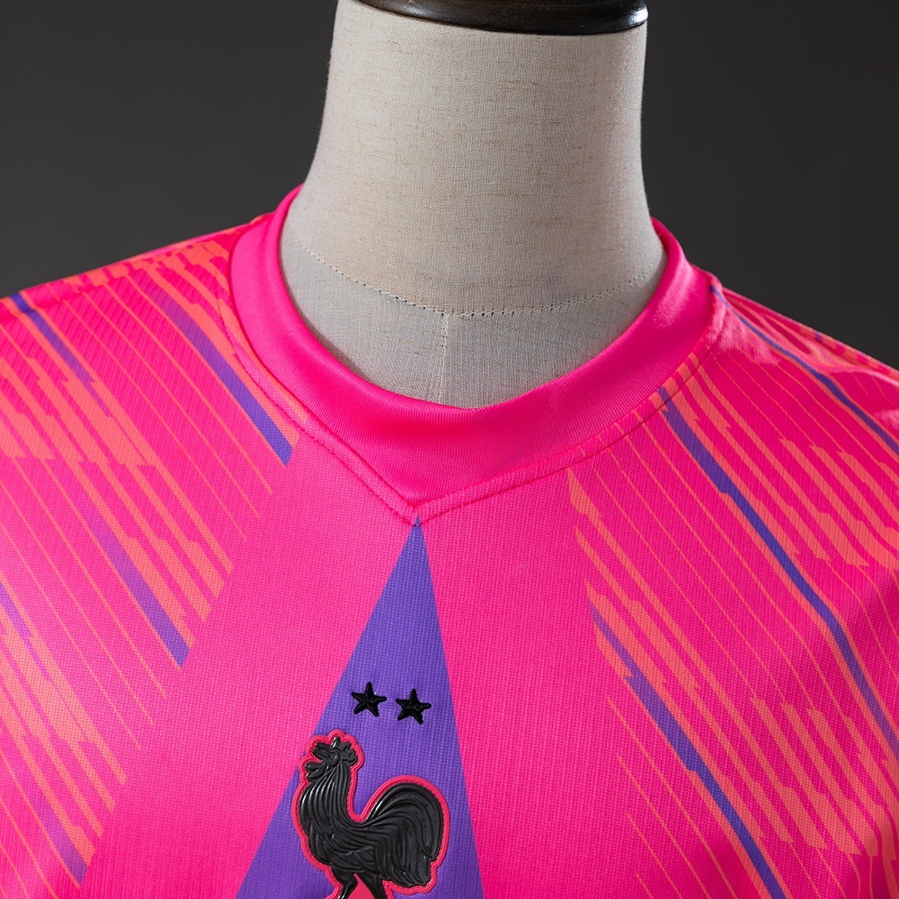 FRANCE 2026 GK - PINK  JERSEY  (FAN VERSION)