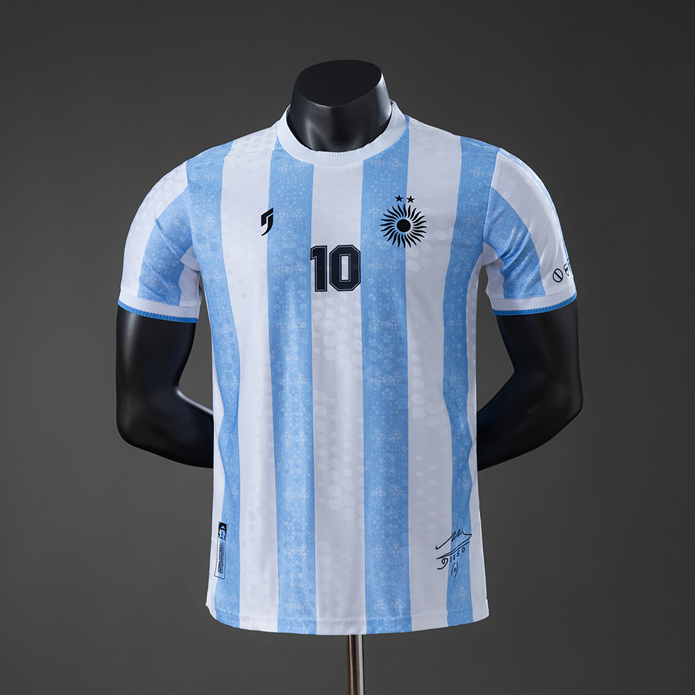 ARGENTINA MARADONA #10 SPECIAL EDITION PLAYER VERSION JERSEY