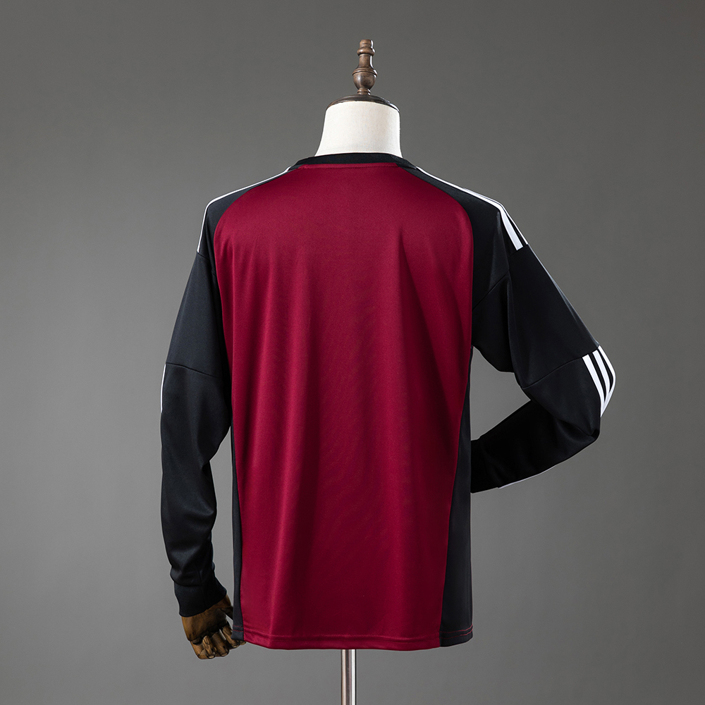 2026 SPAIN GOALKEEPER JERSEY RED LONG SLEEVE( FAN VERSION)