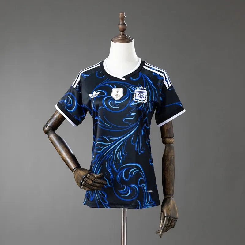 2026 WORLD CUP ARGENTINA AWAY WOMAN JERSEY  (FAN VERSION)
