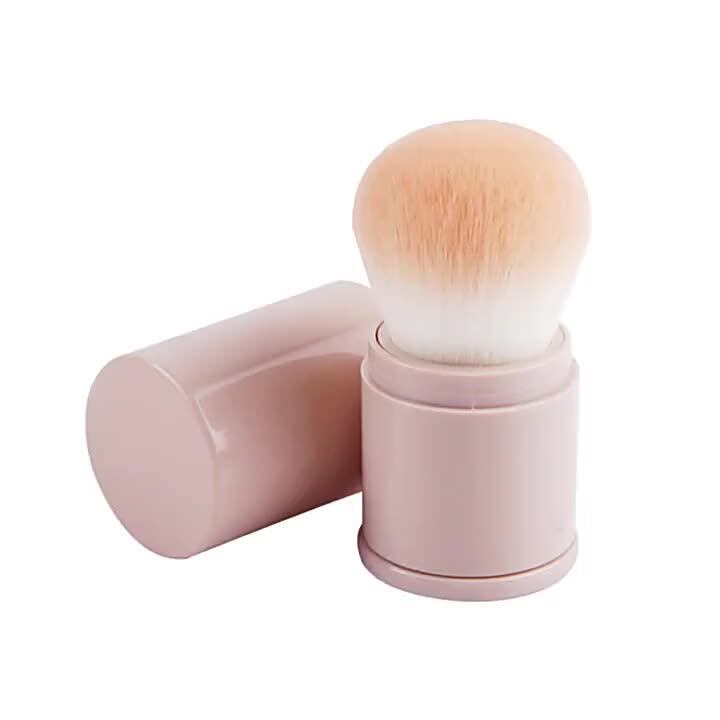 Powder brush, blush brush, makeup brush, cross-border cross-border mushroom-head soft bristle multi-functional makeup tool, portable.