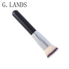 Single makeup brush, loose powder, contouring powder, foundation, eyeshadow, eyebrow comb, highlighter, setting powder, multi-functional, nylon bristles, portable.