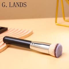 Single makeup brush, usable for loose powder, contouring, foundation, eyeshadow, eyebrow combing, highlighting, and setting makeup. Multi-functional nylon bristles, portable design.