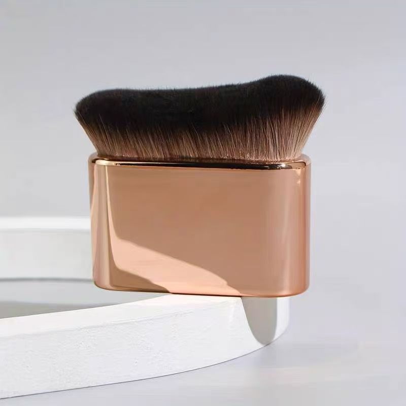 Second-generation foundation brush for applying body lotion, makeup base, nail polish, dust brush, cleaning brush, beauty powder, setting powder.