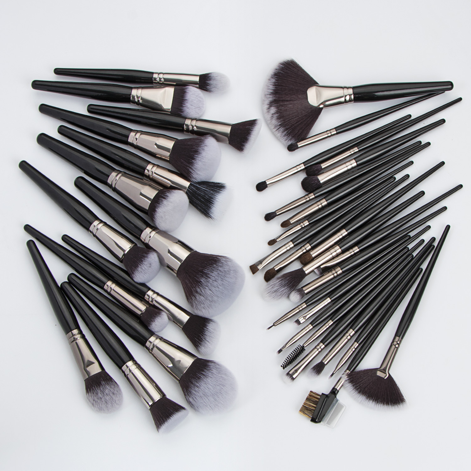 36 High-End Makeup Brushes: Eyeshadow Brushes, Foundation Brushes, Powder Brushes, Portable Makeup Brushes