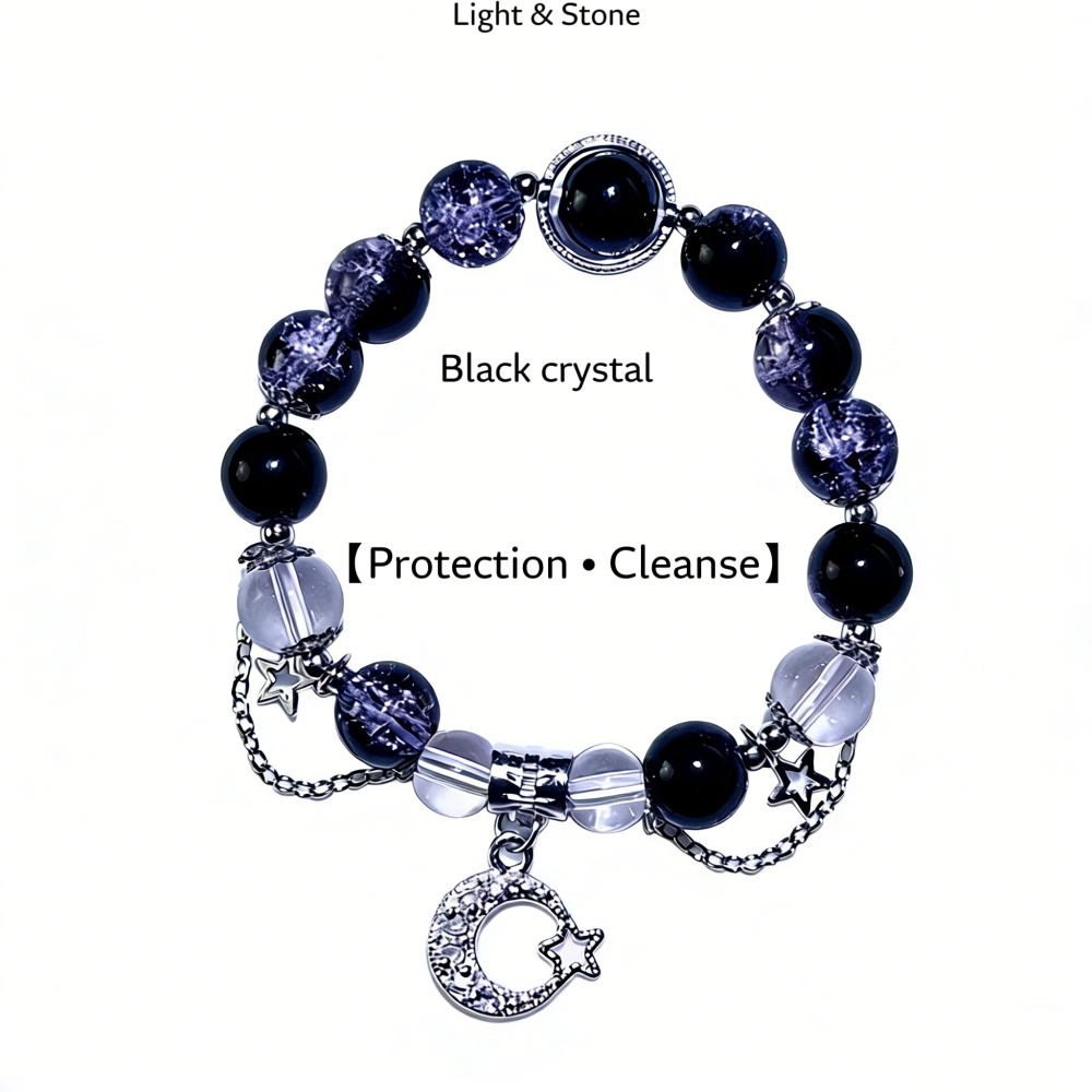 Black Crystal: Your Shield from the Earth's EmbraceBlack Crystal: Your Shield from the Earth's Embrace