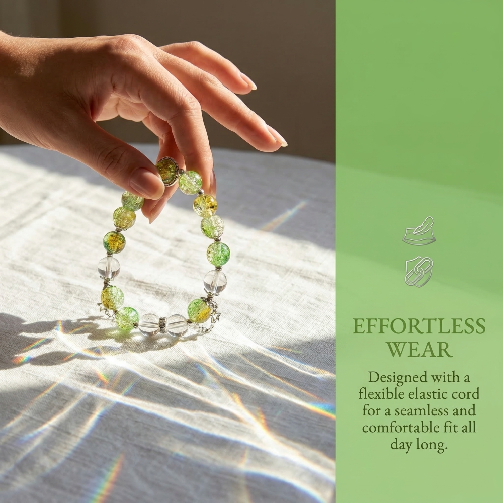 The Whisper of Spring: Embrace Life's Vitality with Green Crystal