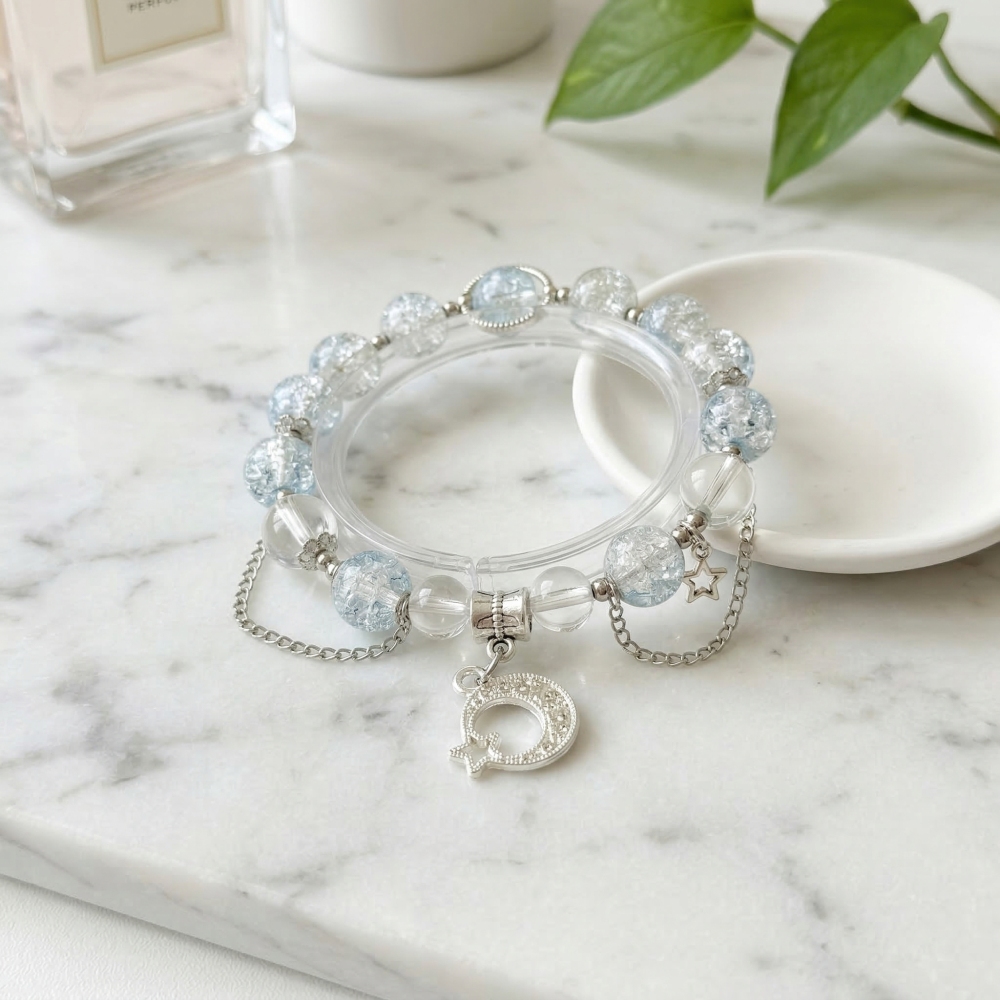 Blue White Crystal: A Whisper from the Heart of Nature