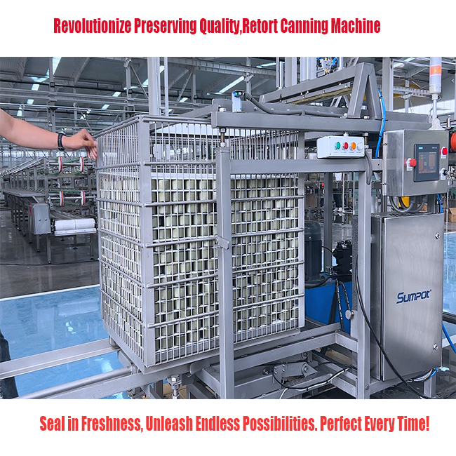 SUMPOT retort canning machine
