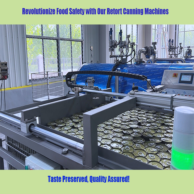 sumpot retort canner machine