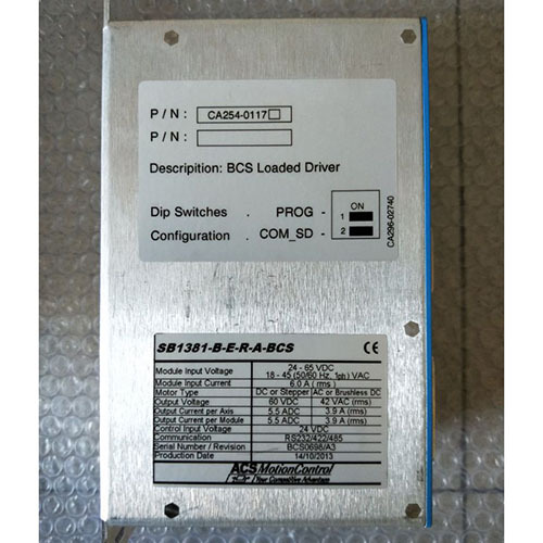 ACS SB1381-C-E-R-A servo drive
