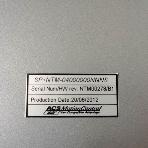 ACS SP+NTM-04000000NNNS Servo Drive