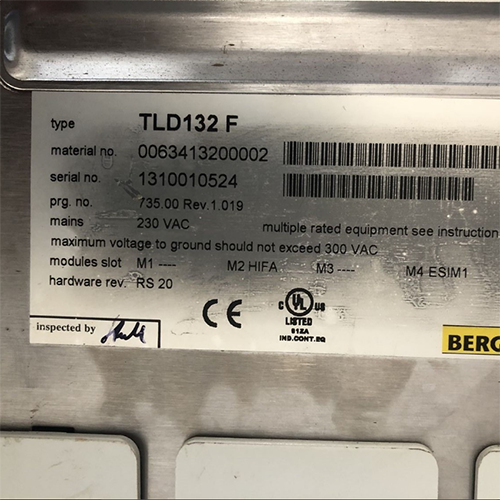 BERGER LAHR TLD132F TLD132 F Servo Drive