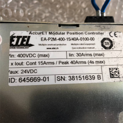 ETEL EA-P2M-400-15/40A-0100-00 EA-P2M-400-15 Servo Drive