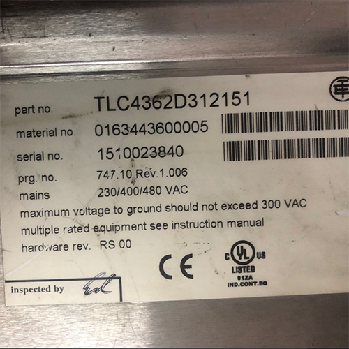 BERGER LAHR TLC4362D312151 Servo Drive