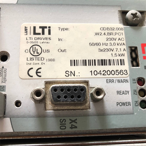 LUST CDB32.008.W2.2.BR CDB32.008.W2.2.BR.PC1 Servo Drive