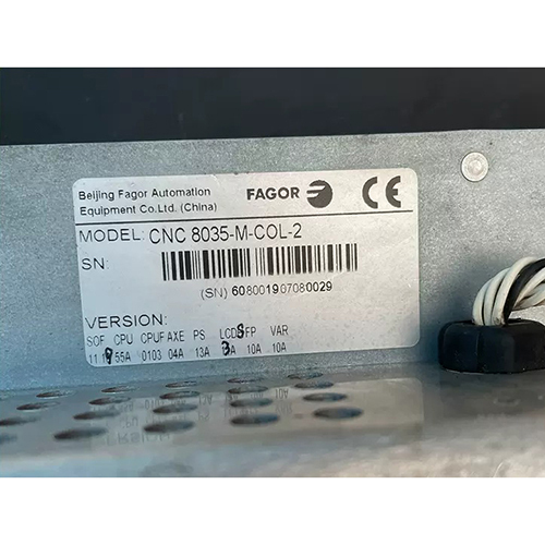 Fagor CNC 8035-M-COL-2 CNC8035-M-COL-2 Operator Panel
