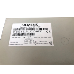 Siemens OP17 6AV3617-1JC20-0AX1 6AV3 617-1JC20-0AX1 Touch Screen Display