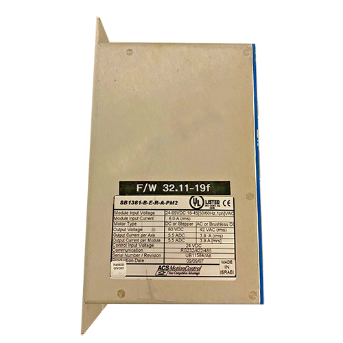 ACS SB1381-B-E-R-A-PM2 Servo Drive Amplifier