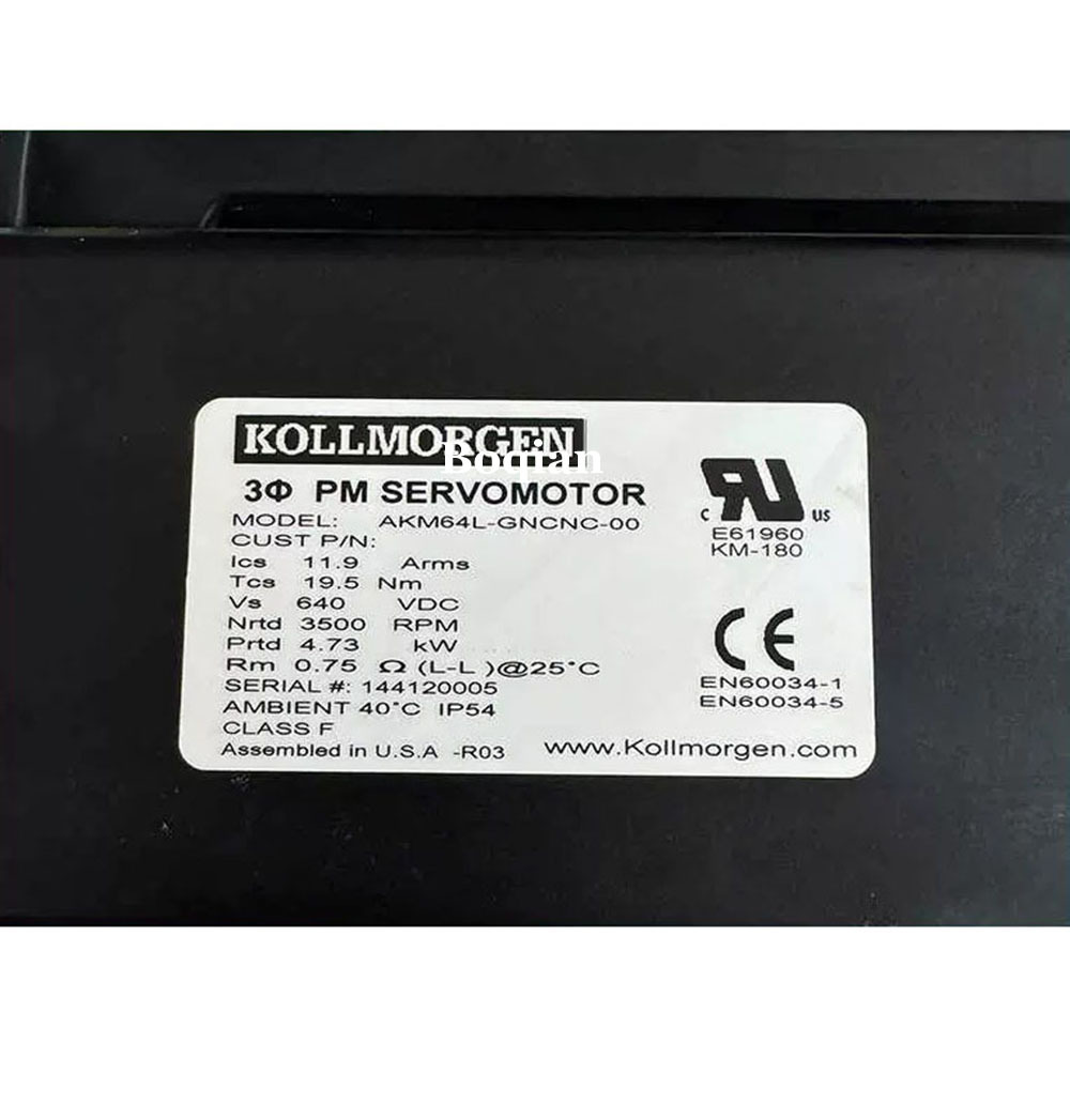 Kollmorgen AKM64L-GNCNC-00 Servo Motor