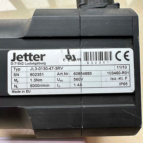 Jetter JL3-0130-47-3RV Servo Motor