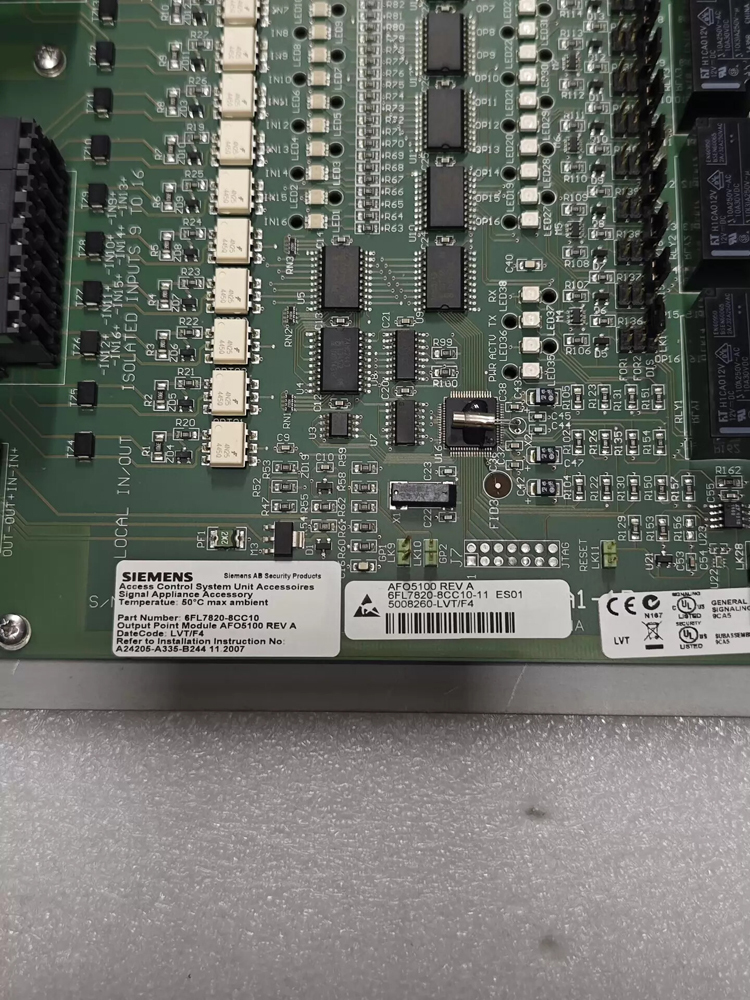 Siemens AFO5100 6FL7820-8CC10-11 Control Board