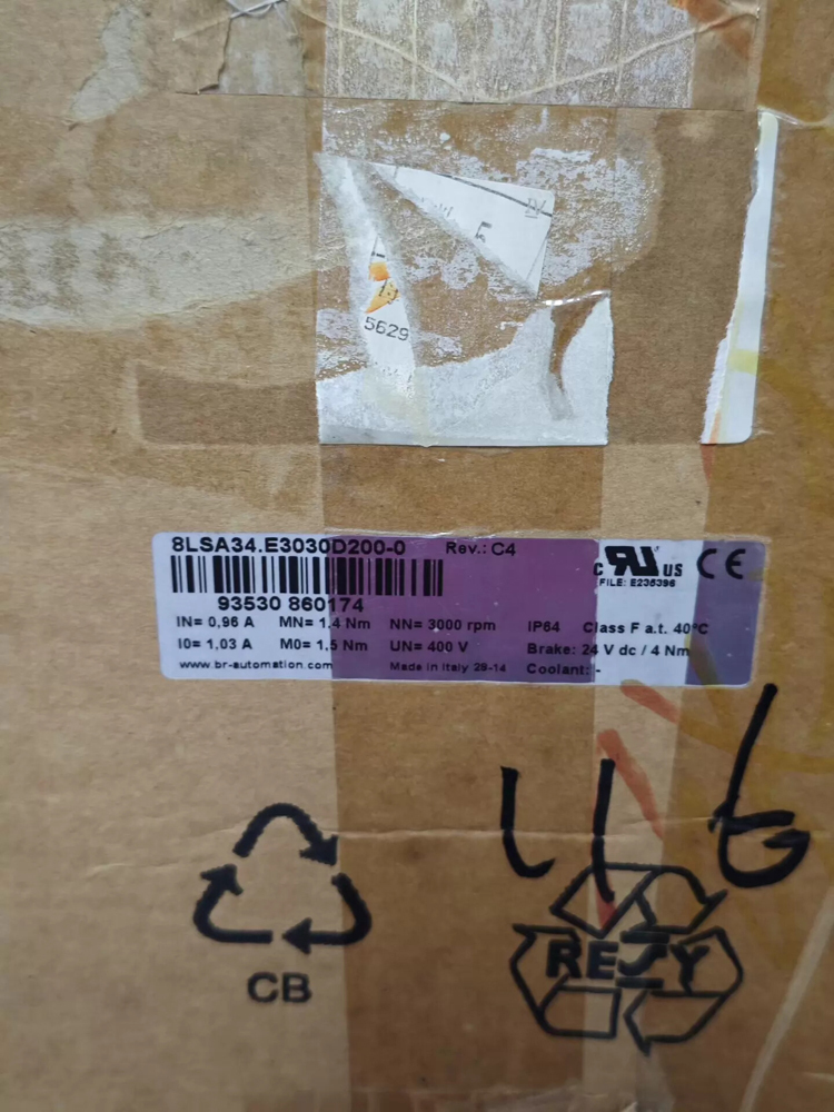 B&R 8LSA34.E3030D200-0 Servo Motor