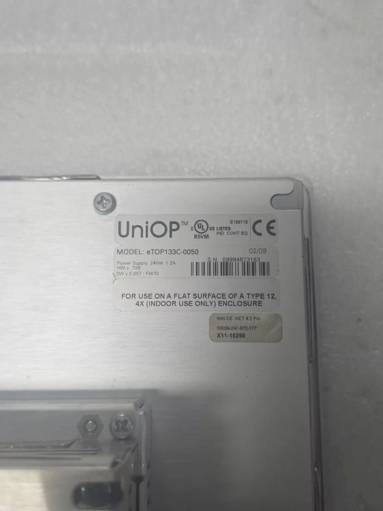 UniOP eTOP133C-0050 Touch Screen Panel