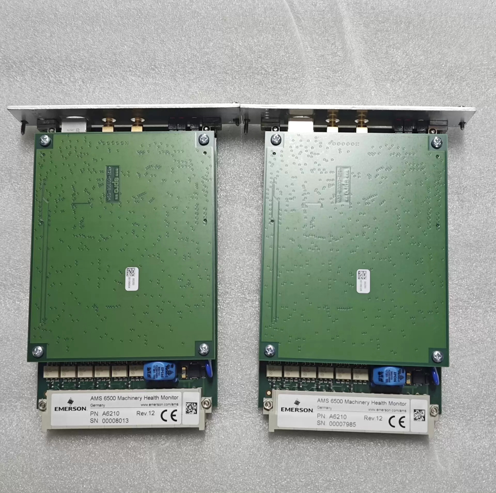Emerson AMS 6500 A6210 Machinery Health Monitor