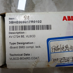 ABB 3BHE009017R0102 XV C724 BE VLSCD Control Board