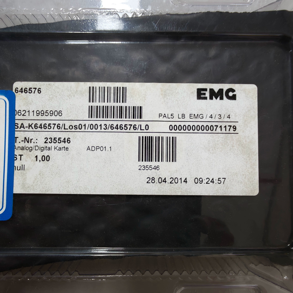EMG ADP01.1 Control Board