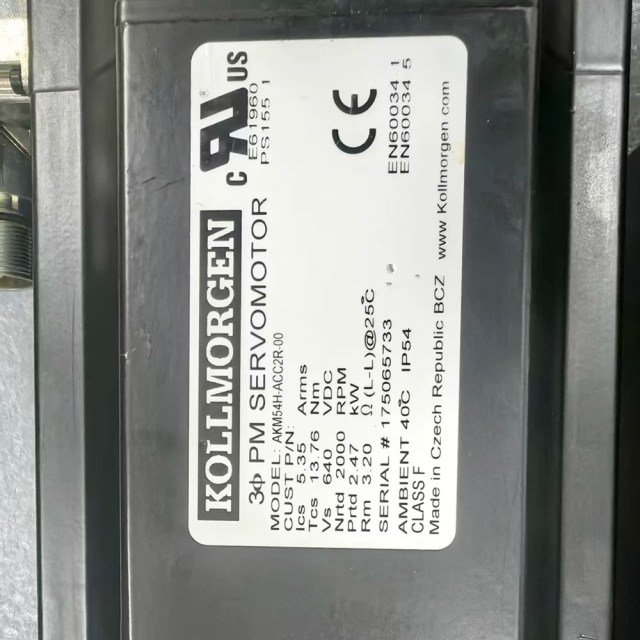 Kollmorgen AKM54H-ACC2R-00 Servo Motor
