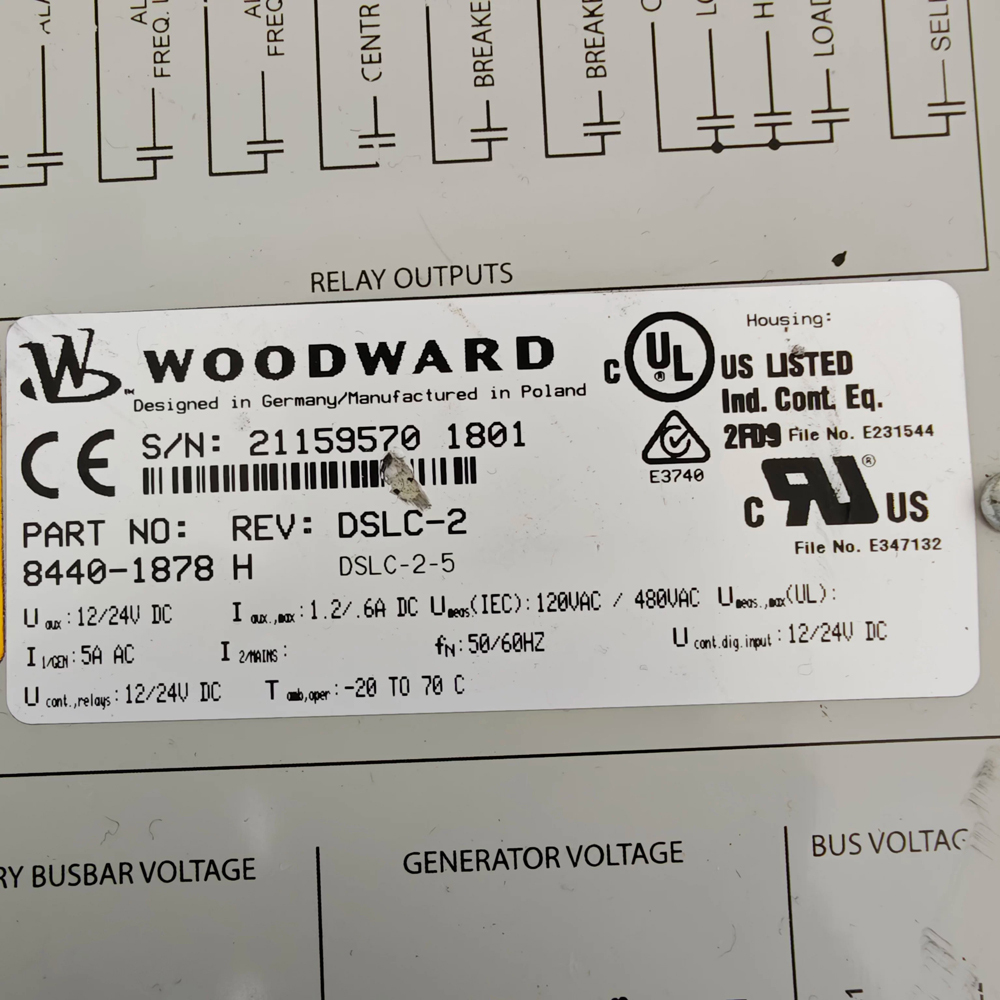 WOODWARD 8440-1878 Control Unit
