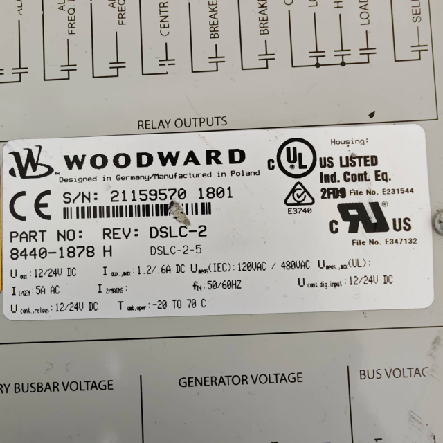 WOODWARD 8440-1878 Control Unit
