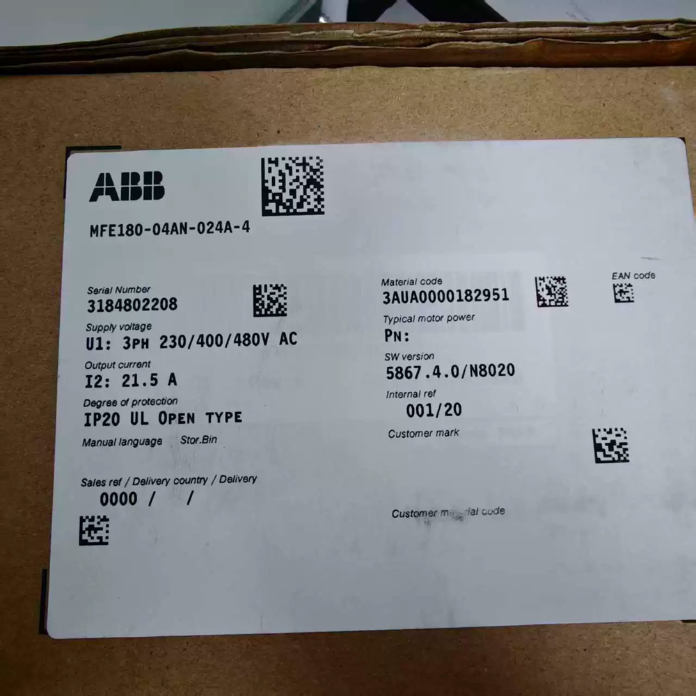 ABB MFE180-04AN-024A-4 Drive Unit