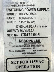 Allen Bradley HBC65-Q7594 Power Supply