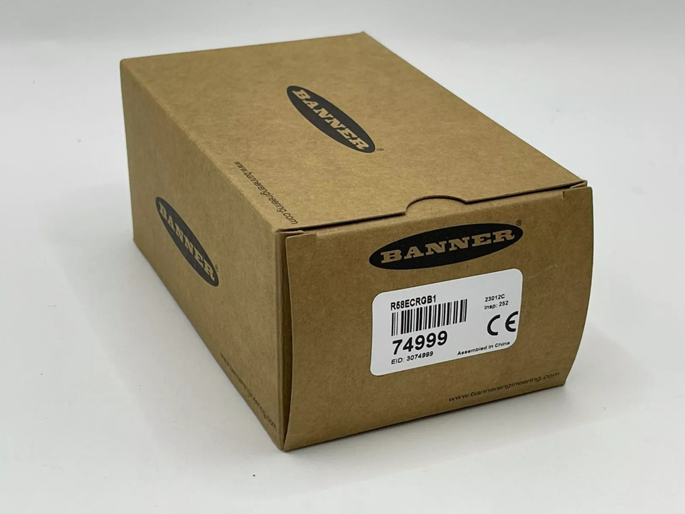 Banner R58ECRGB1 74999 Photoelectric Switch Color Sensor