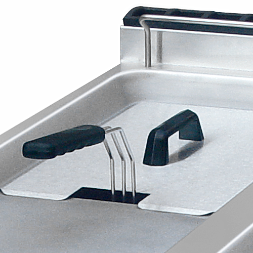 HGF 2-Tank 2-Basket Gas Fryer with Cabinet