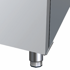 HGF 2-Tank 2-Basket Gas Fryer with Cabinet