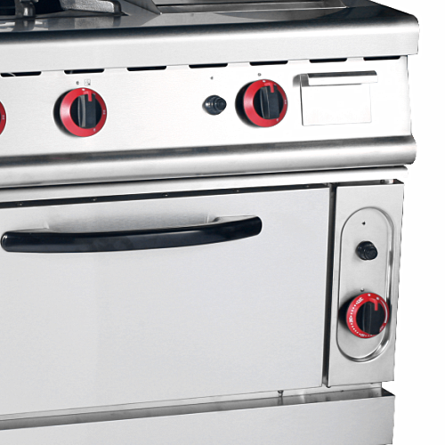 HGR 4-Burner Gas Range&Griddle with Gas Oven