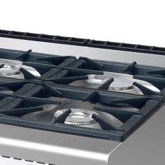 HGR 6-Burner Gas Range with Gas Oven