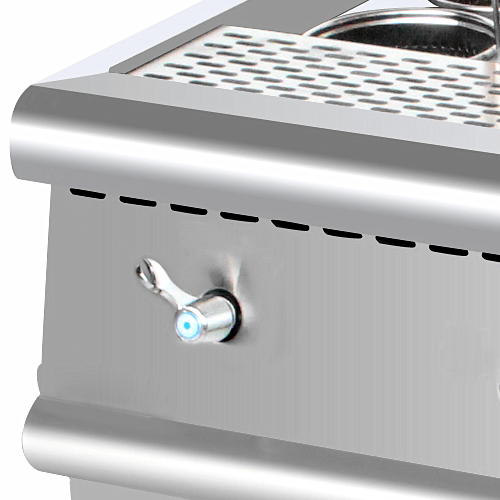 Gas Pasta Cooker with Cabinet